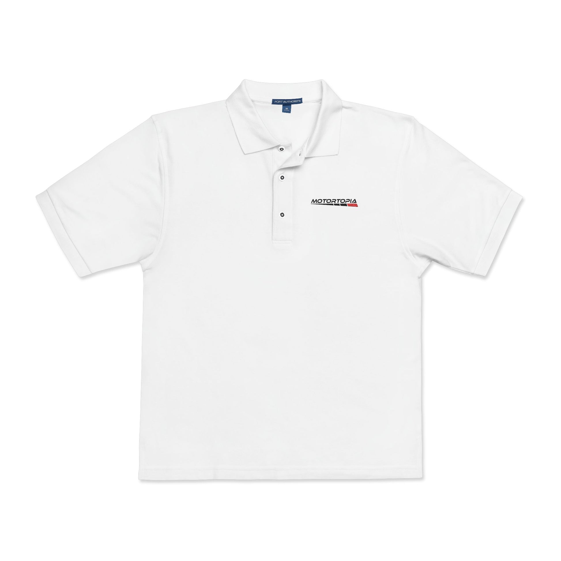 Motortopia Embroidered Unisex Polo Shirt - Casual and Stylish Wear