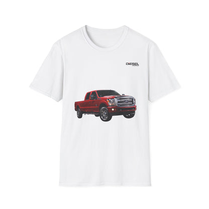 Diesel World Ford F-350 SUPER DUTY White T-Shirt