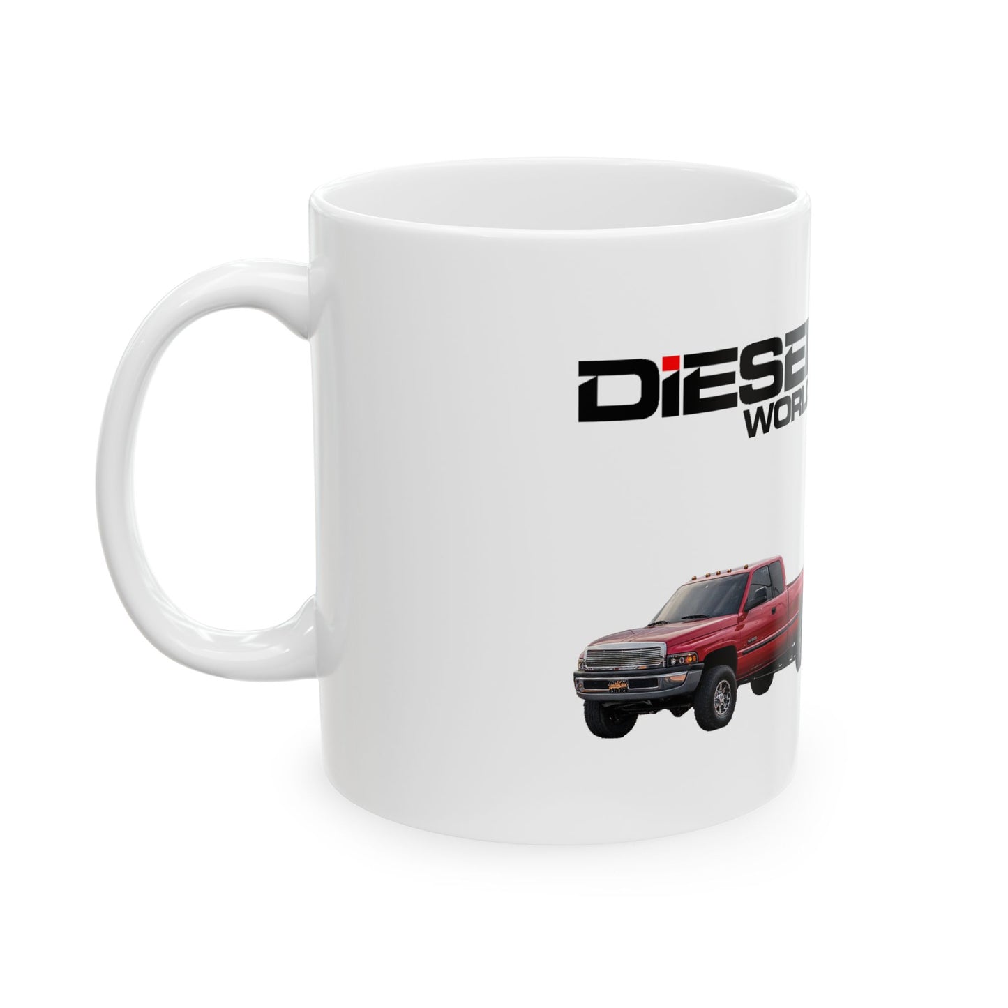 Diesel World 2001 Ford F-350 Power Stroke Ceramic Mug