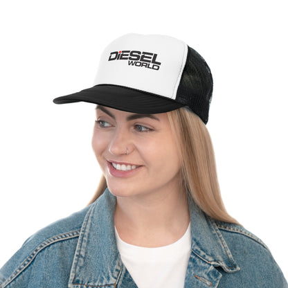 Diesel World Black Snapback Hats