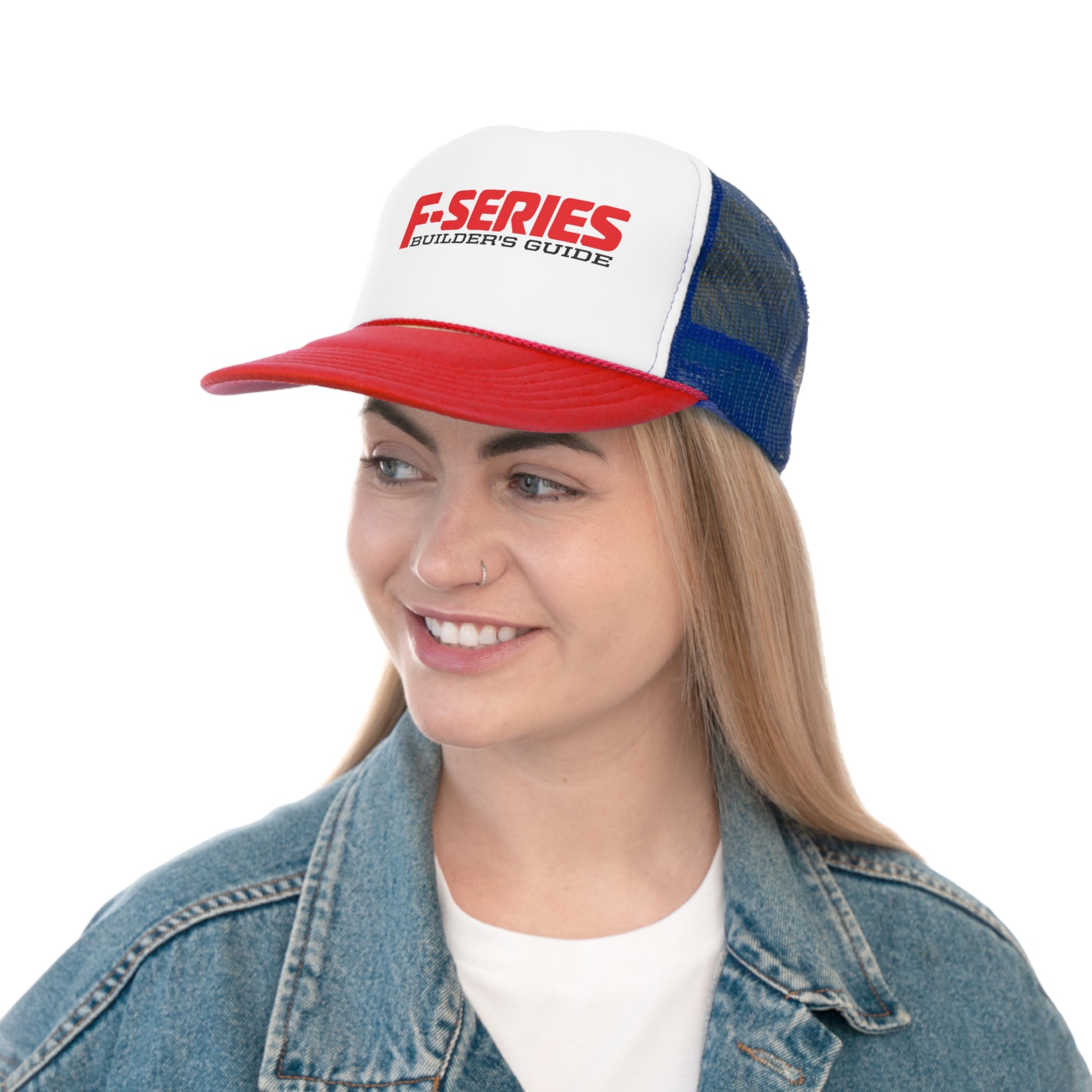 F-Series Builder's Guide Blue/Red Snapback Hat