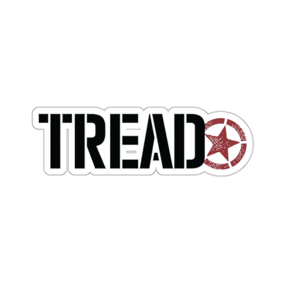 Tread Magazine White Kiss-Cut Stickers