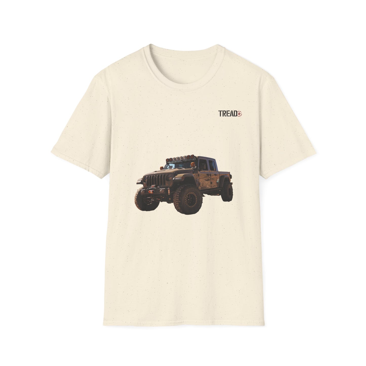 Tread Sanctus Mojave Adventure Unleashed Unisex Softstyle Natural T-Shirt