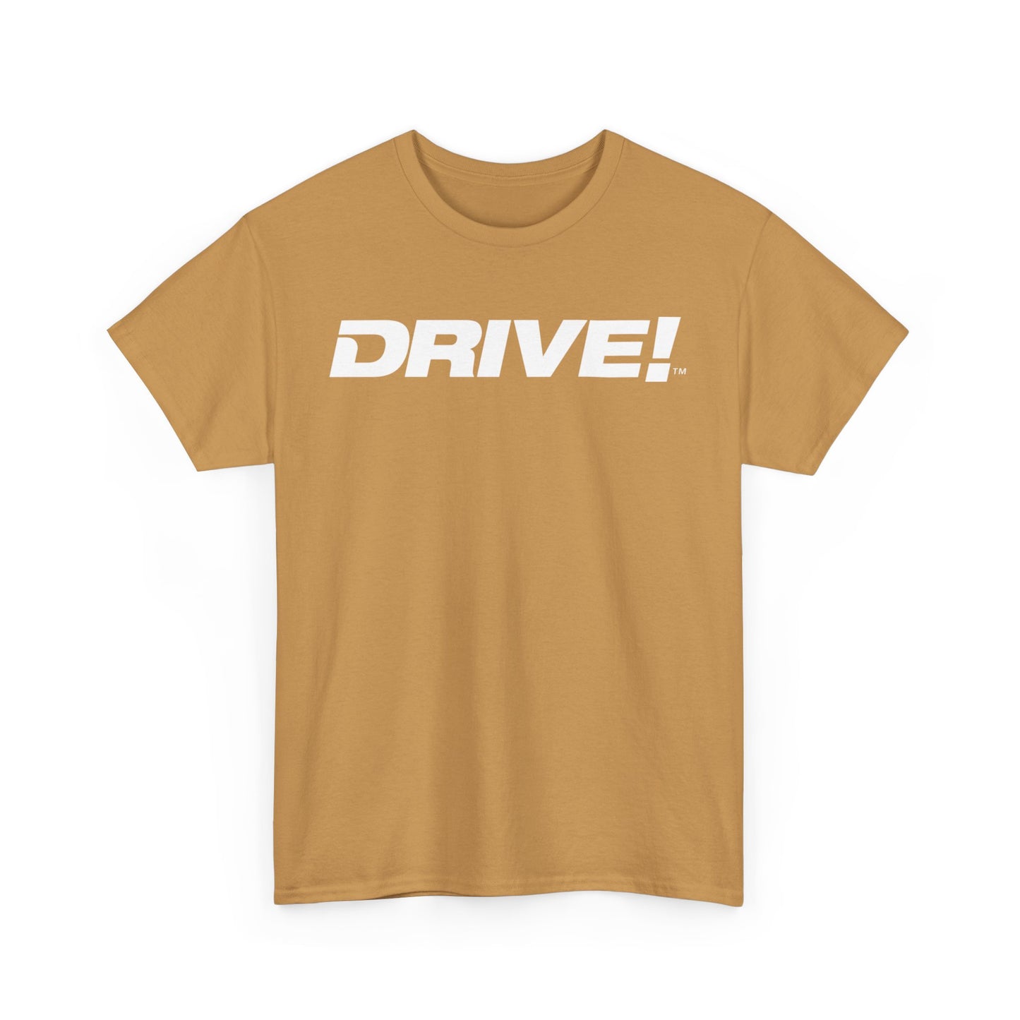 Drive Magazine T-Shirt Unisex Old Gold Tee