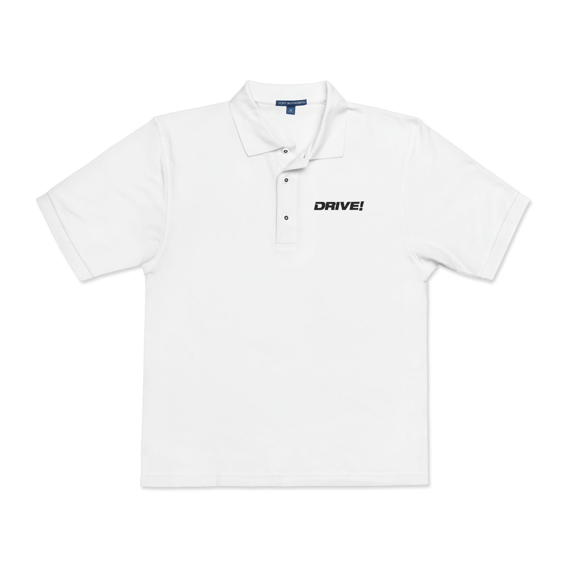 DRIVE! Embroidered Unisex Polo Shirt - Casual and Stylish Wear