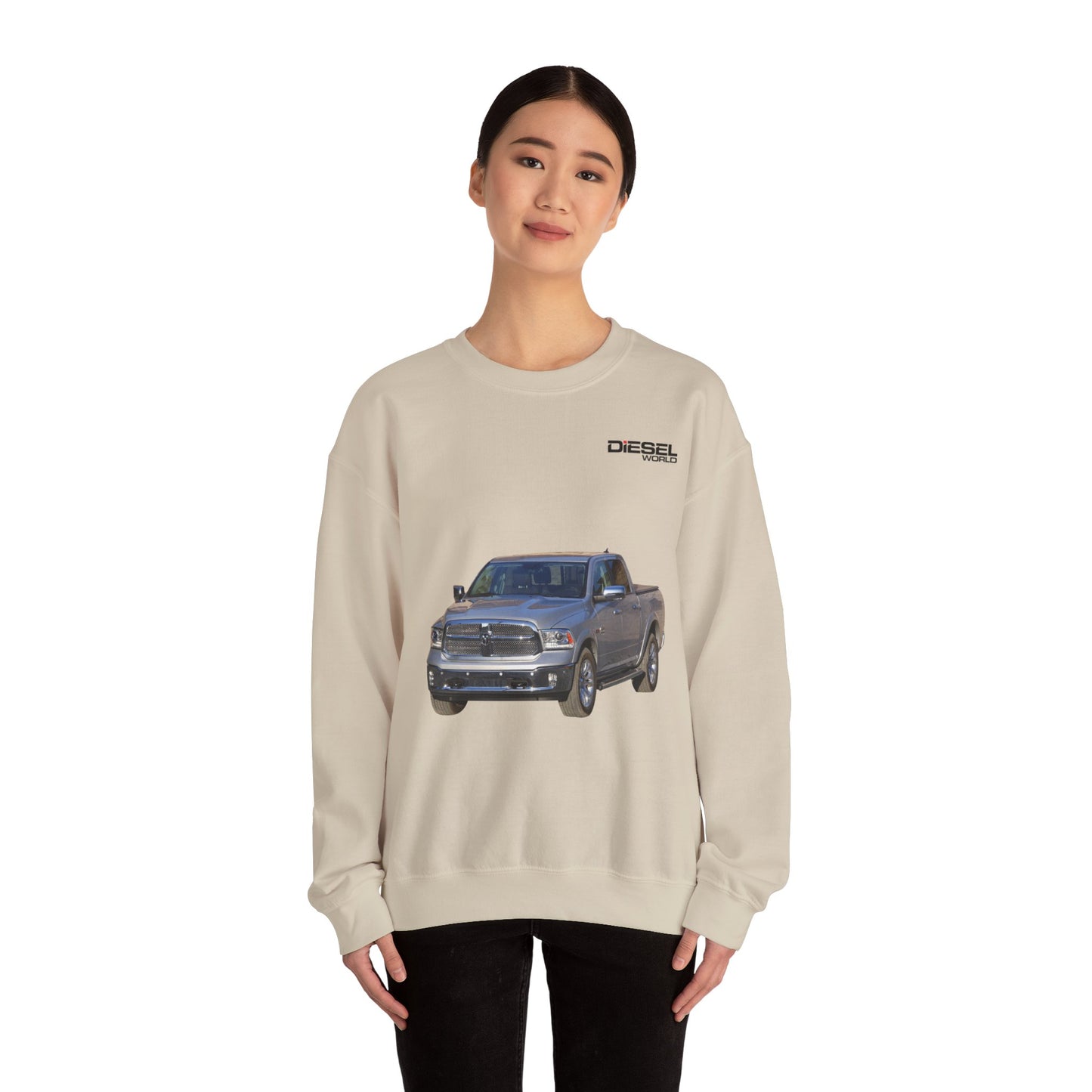 Diesel World EcoTorque 1500 Unisex Heavy Blend™ Sand Sweatshirt