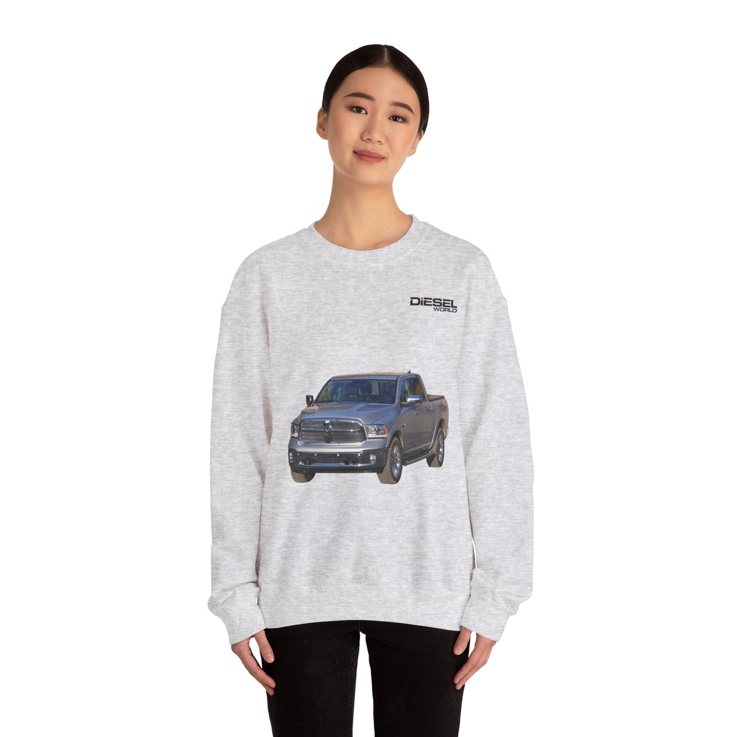 Diesel World EcoTorque 1500 Unisex Heavy Blend™ Ash Sweatshirt