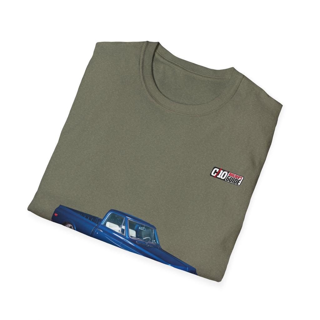 Hometown Hero C4-C10 Unisex Softstyle Heather Military Green Tee