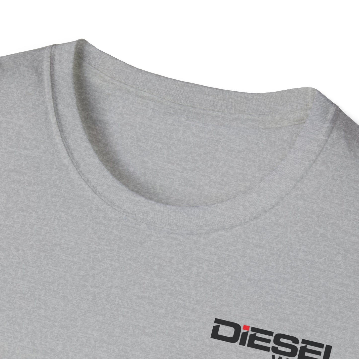 Diesel World BlueTec Brilliance Unisex Softstyle Sport Grey Tee