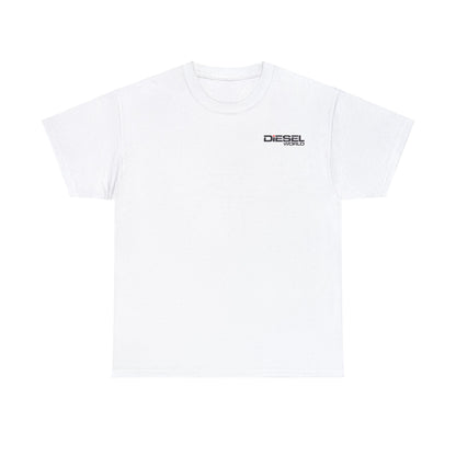 Diesel World Magazine T-Shirt - Unisex White Cotton Tee