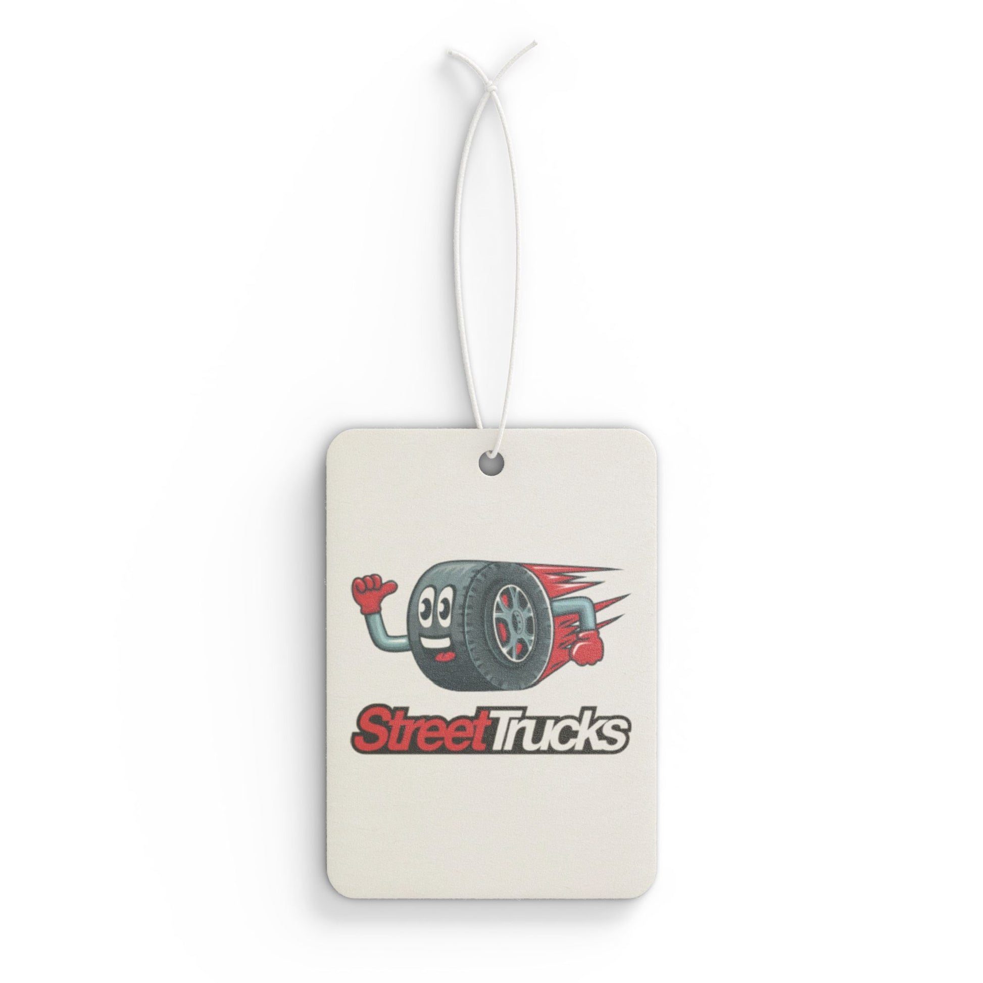 Fun Street Trucks Car Air Freshener | Cute Tire Design for Auto Enthusiasts | Perfect for Gifting and Everyday Use