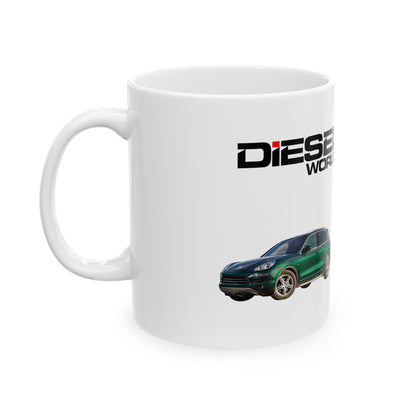 DW PORSCHE CAYENNE DIESEL Ceramic Coffee Mug