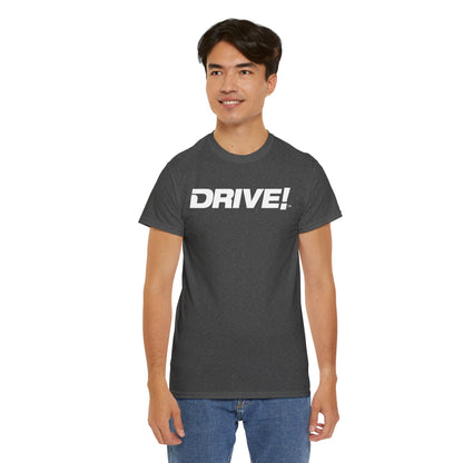 Drive Magazine Unisex Cotton Dark Heather T-Shirt