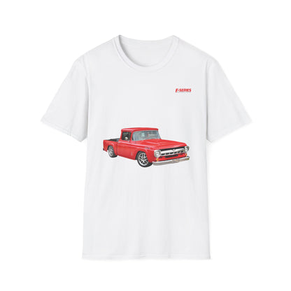 F-Series Sliced & Diced Truck Unisex White T-Shirt