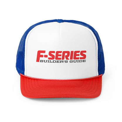 F-Series Builder's Guide Blue/Red Trucker Caps