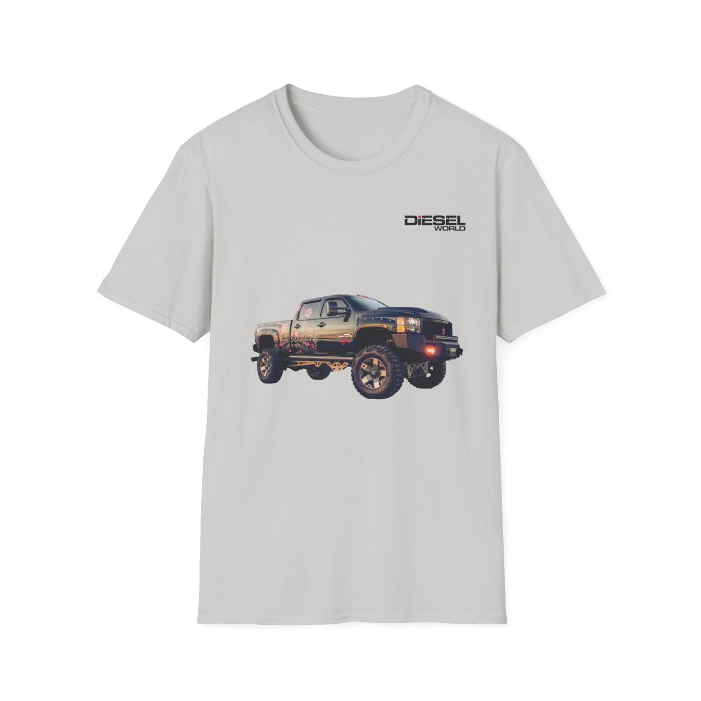 Diesel World Henning's Duramax Power '07 Unisex Ice Grey T-Shirt