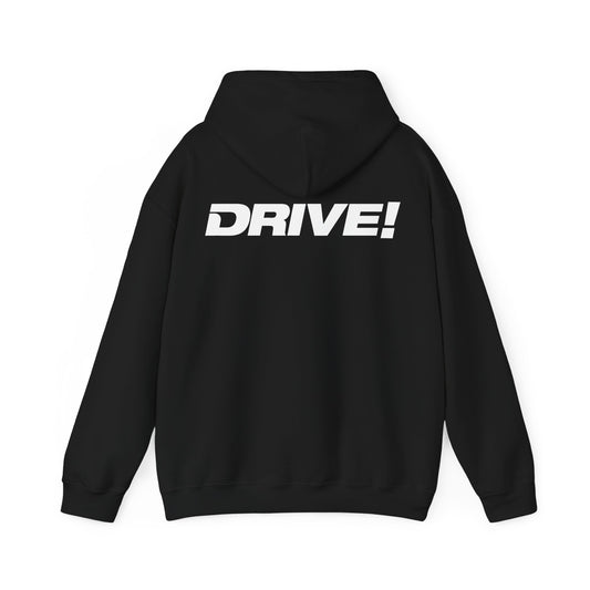 Drive Magazine Hoodie - Unisex Heavy Blend™ Black Hooded Sweatshirt