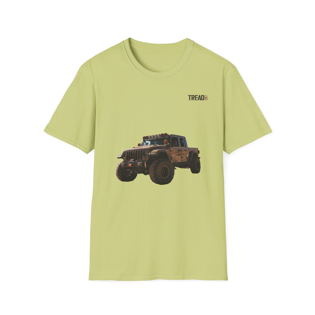 Tread Sanctus Mojave Adventure Unleashed Unisex Softstyle Pistachio T-Shirt