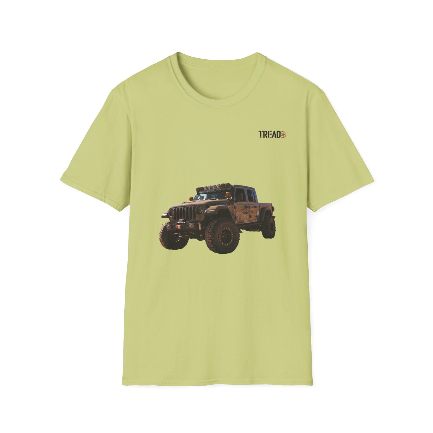 Tread Sanctus Mojave Adventure Unleashed Unisex Softstyle Pistachio T-Shirt