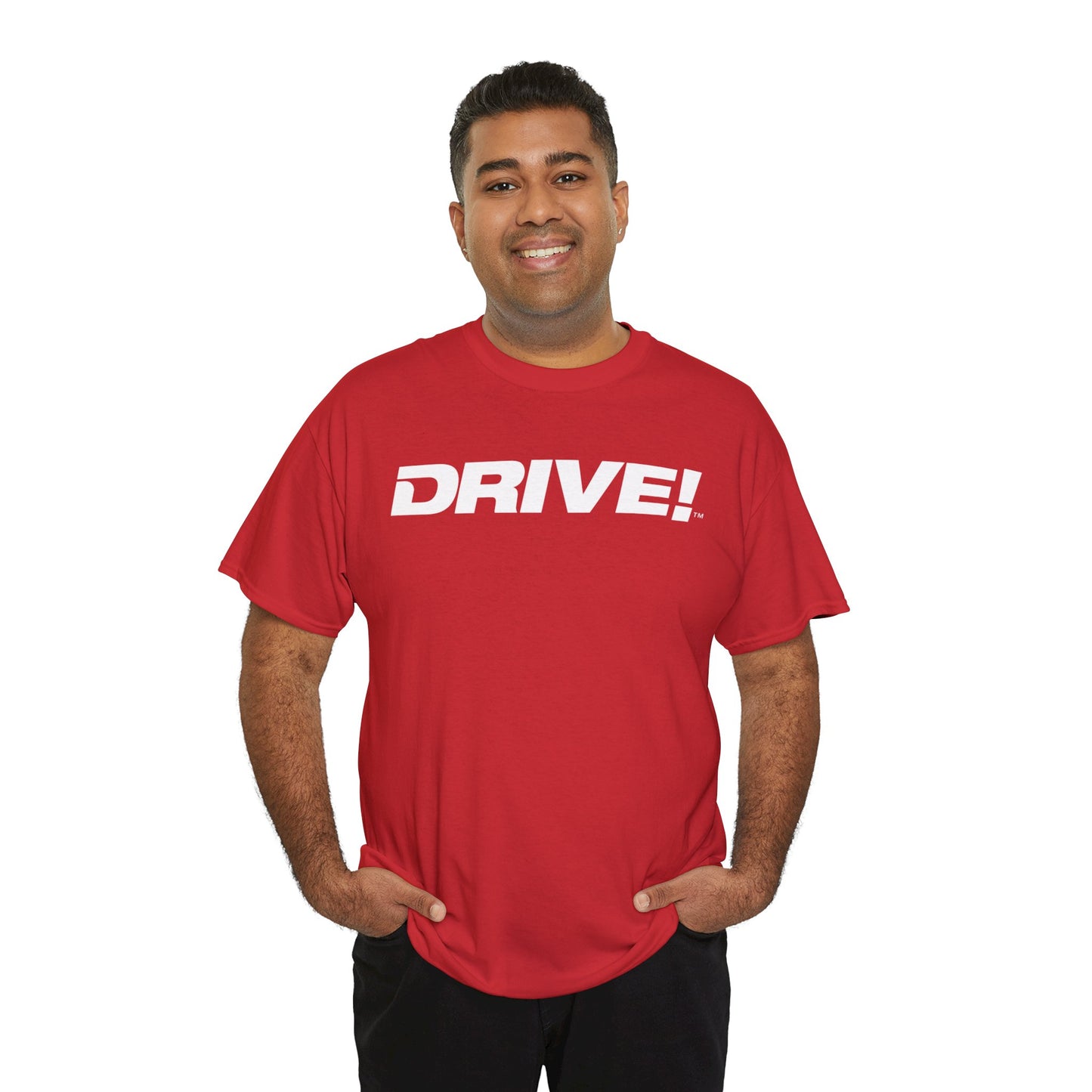 Drive Magazine Tee Unisex Red T-Shirt