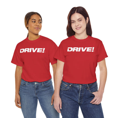 Drive Magazine Heavy Cotton Red T-Shirt