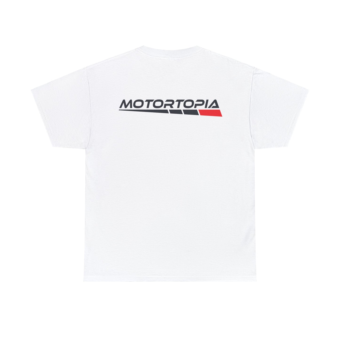 Motortopia T-Shirt Unisex Heavy Cotton White Tee