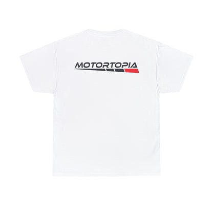 Motortopia T-Shirt Unisex Heavy Cotton White Tee