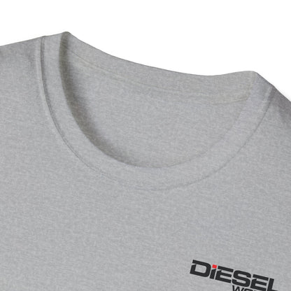 Diesel World Black D-Max Beast Softstyle Sport Grey T-Shirt