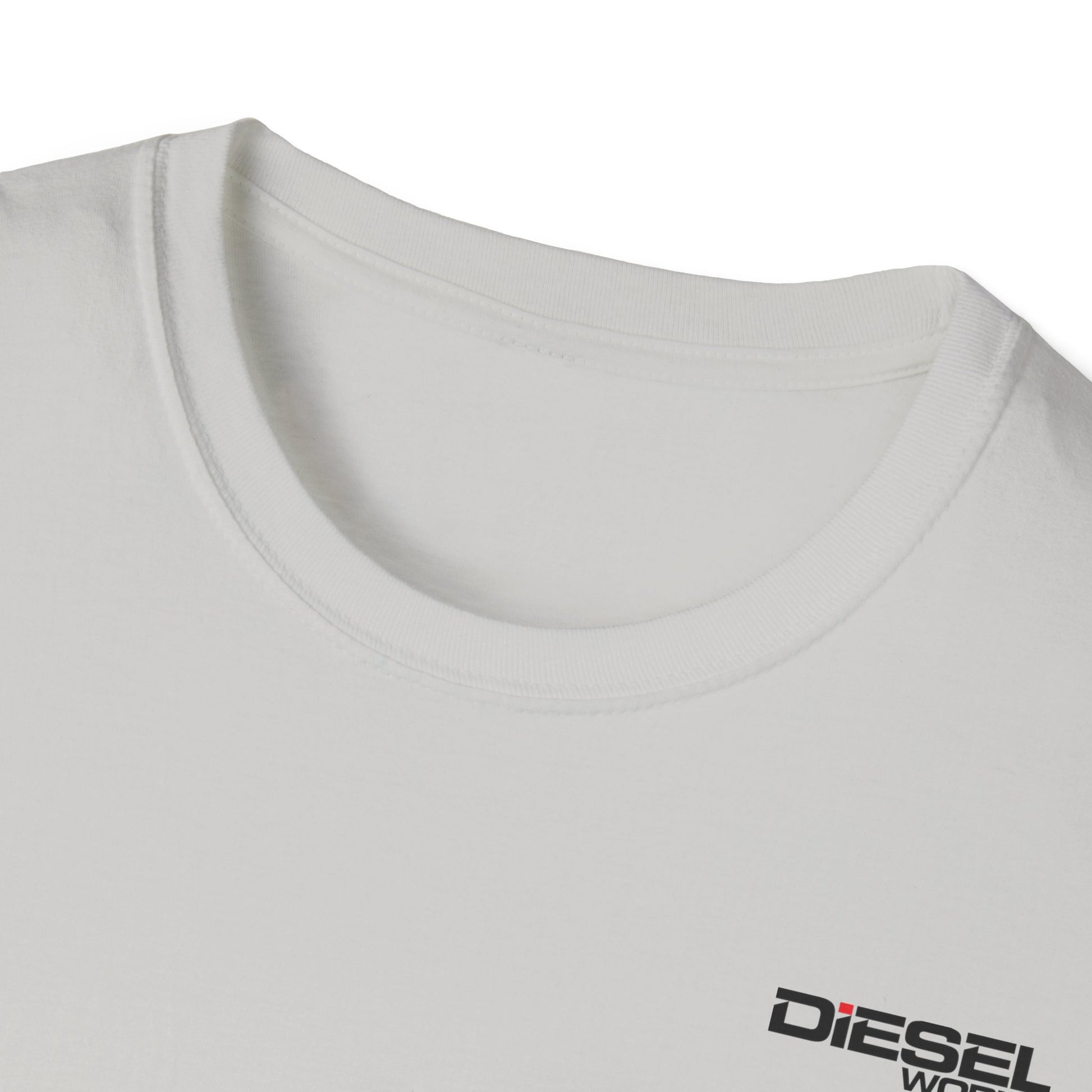 Diesel World Torque Titan Softstyle Ice Grey T-Shirt