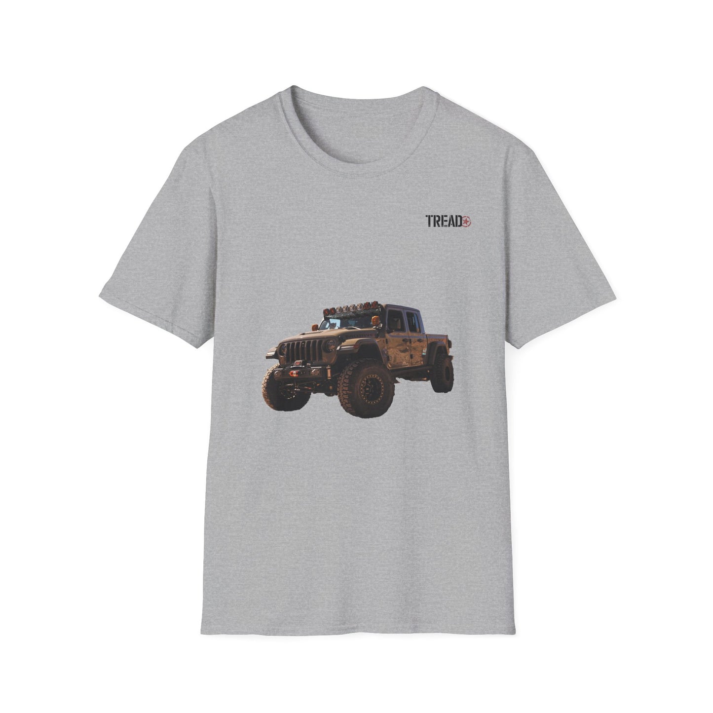 Tread Sanctus Mojave Adventure Unleashed Unisex Softstyle Sport Grey T-Shirt