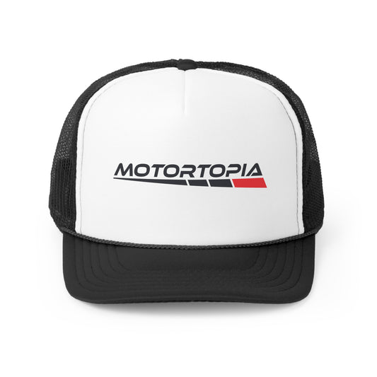 Motortopia Black Trucker Caps