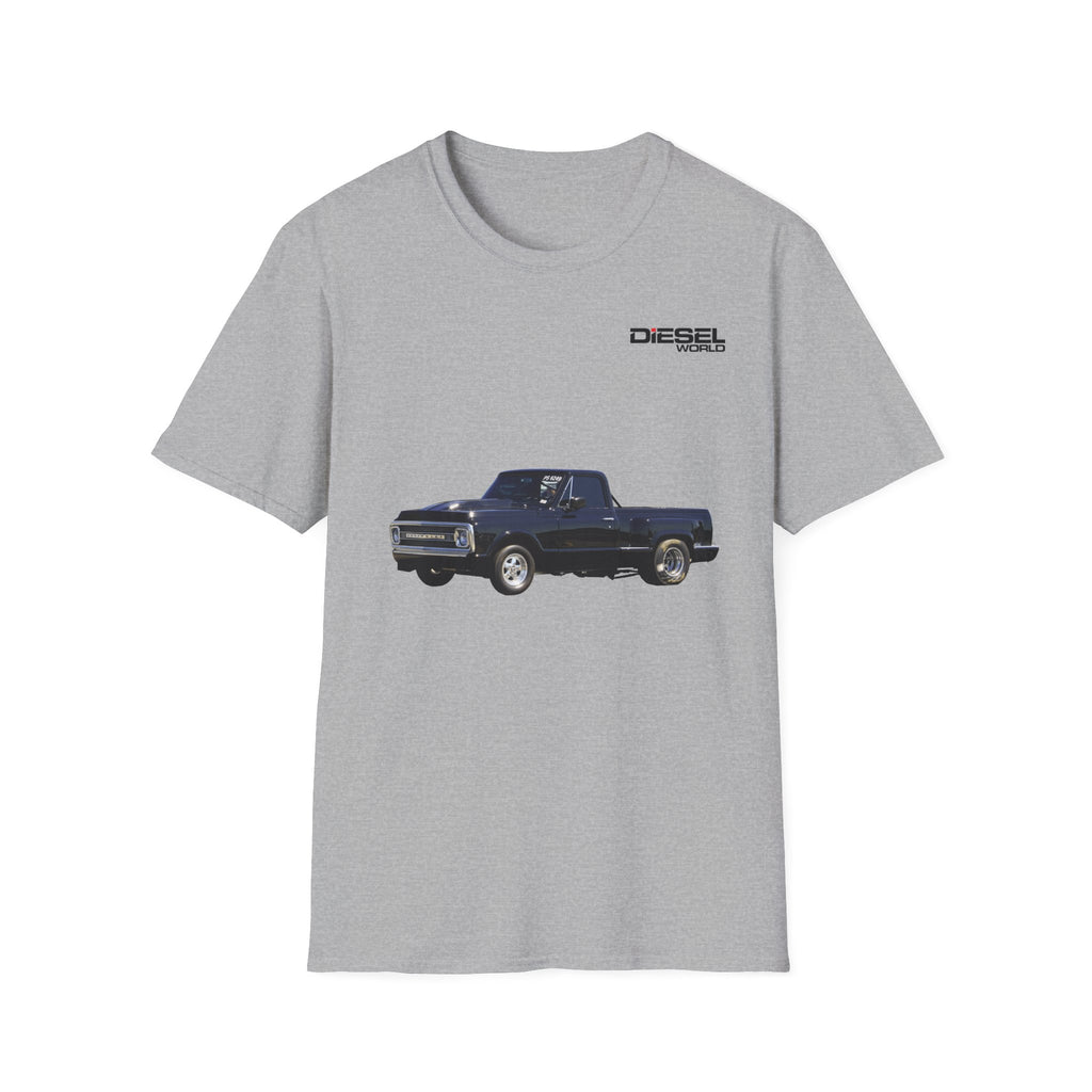 Diesel World Black D-Max Beast Unisex Softstyle Sport Grey T-Shirt