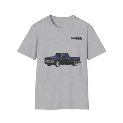 Diesel World Black D-Max Beast Unisex Softstyle Sport Grey T-Shirt