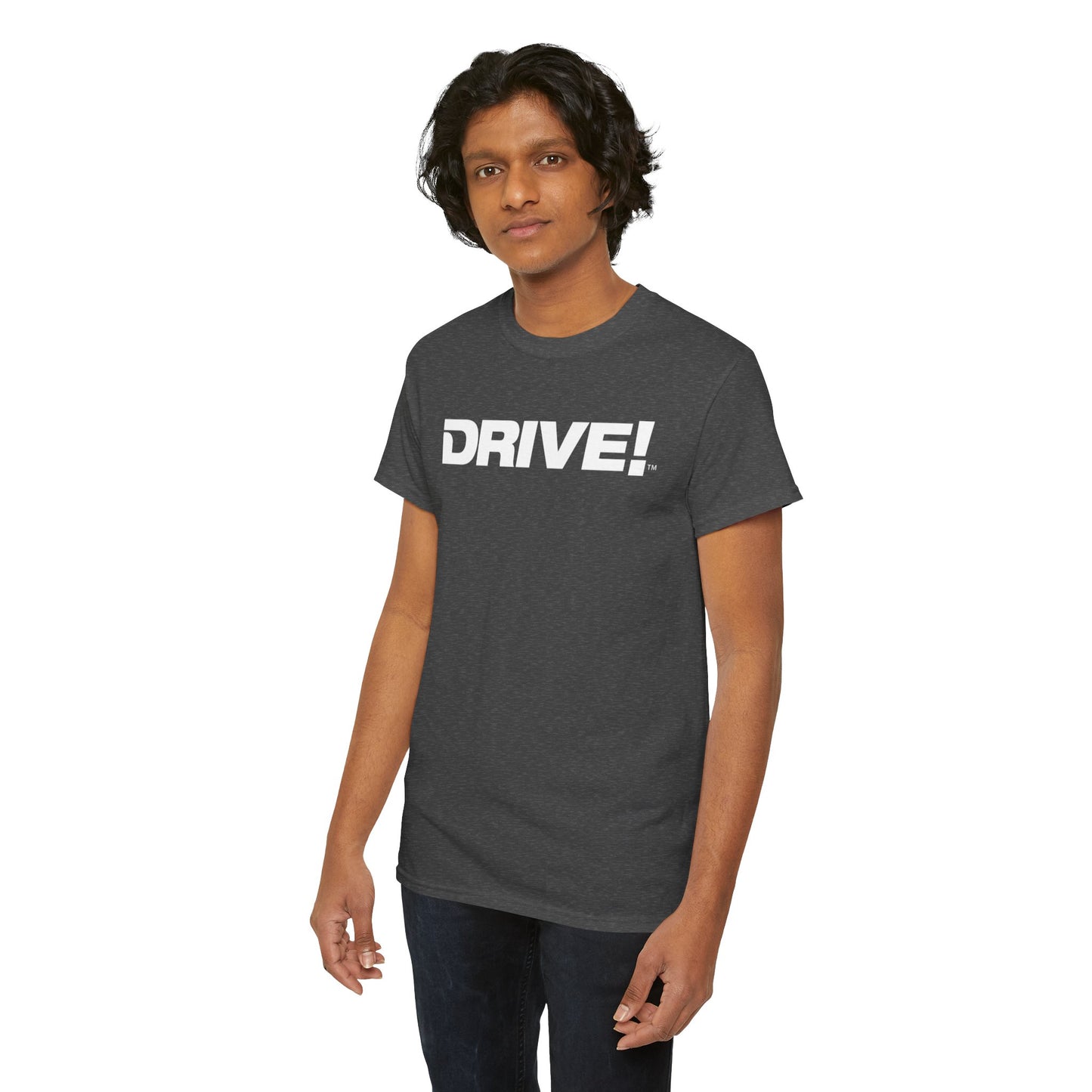 Drive Magazine Tee Heavy Cotton Dark Heather T-Shirt