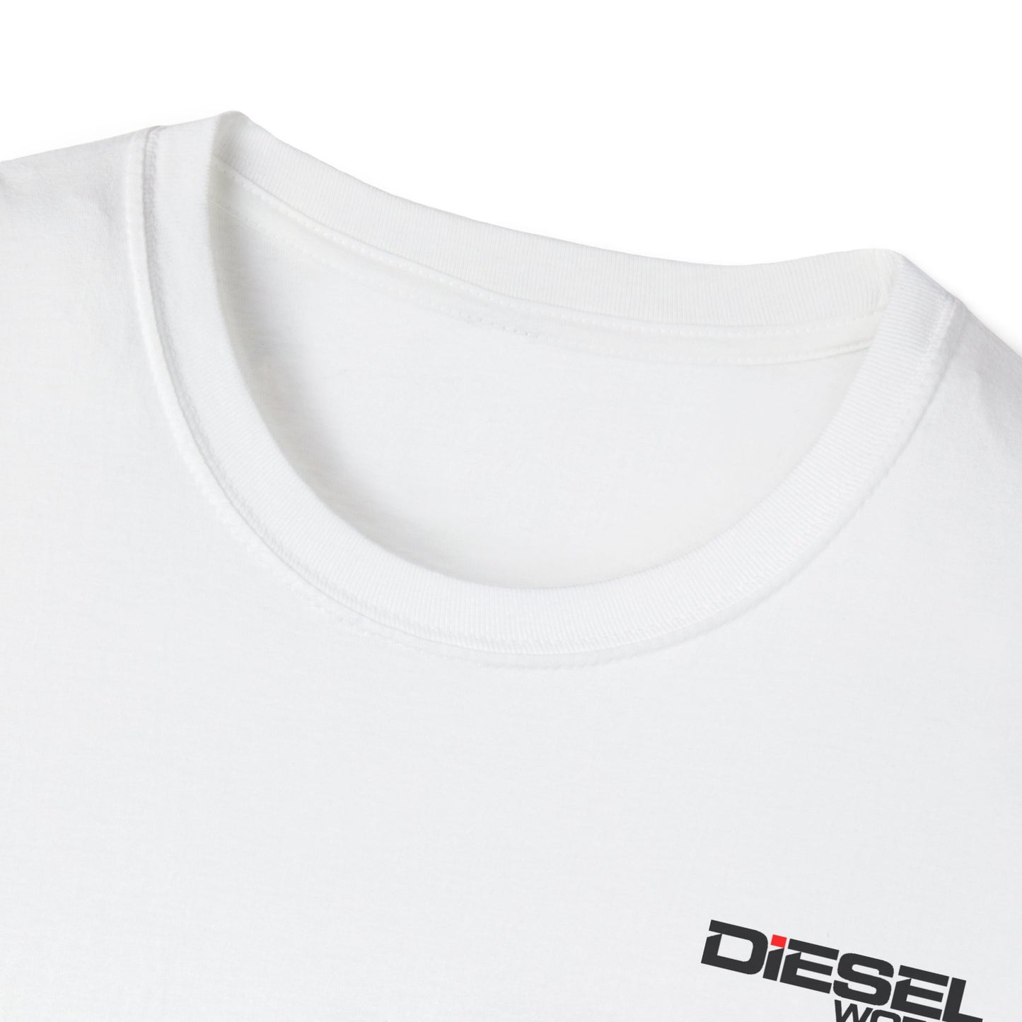 Diesel World BlueTec Beast Softstyle White T-Shirt