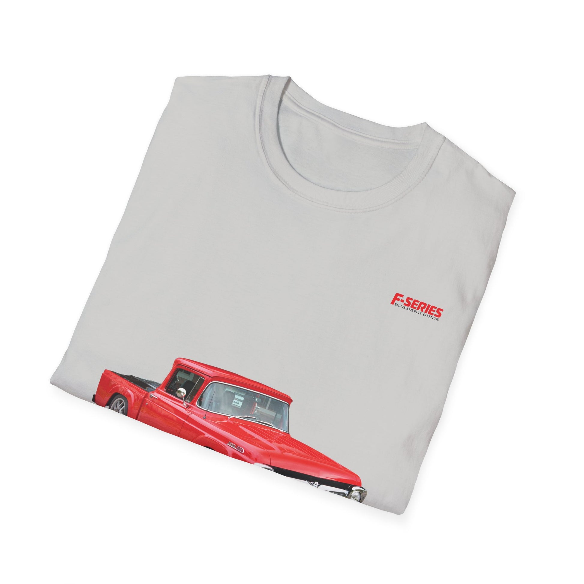 F-Series Sliced & Diced Truck Unisex Ice Grey Tee