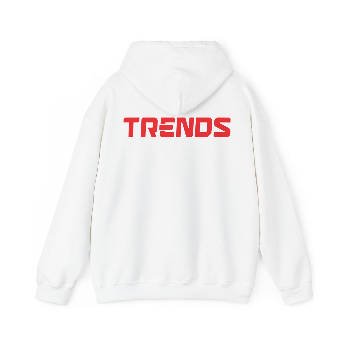 Tesla Trends Unisex Heavy Blend™ White Hoodie Sweatshirt