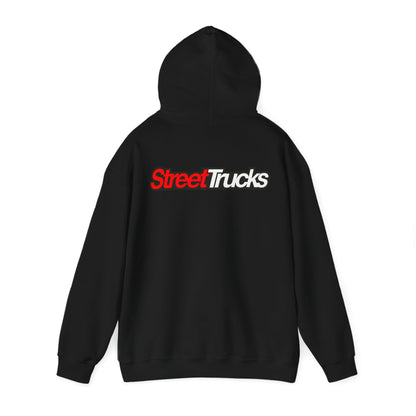 Street Trucks Black Unisex Heavy Blend™ Hooded Sweatshirt