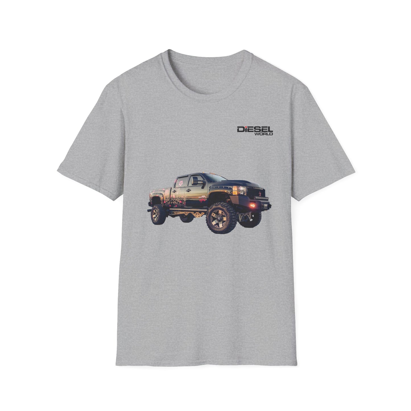 Diesel World Henning's Duramax Power '07 Unisex Sports Grey T-Shirt