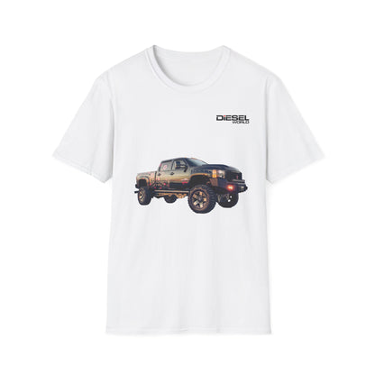 Diesel World Henning's Duramax Power '07 Unisex White T-Shirt