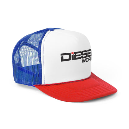 Diesel World Blue/Red Trucker Cap