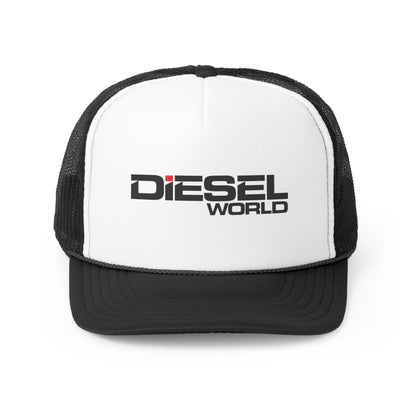 Diesel World Black Trucker Caps