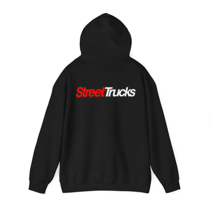 Street Trucks Unisex Heavy Blend™ Black Hooded Sweatshirt