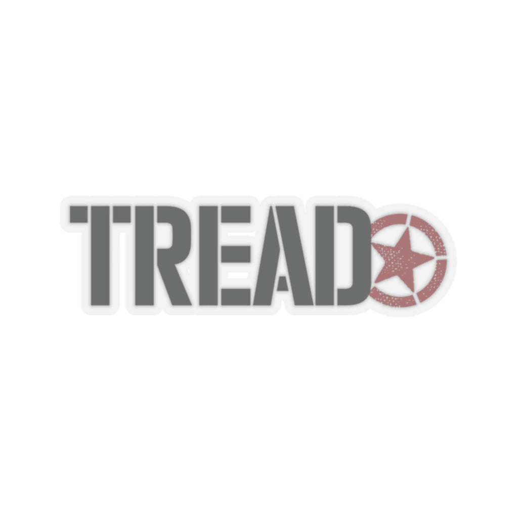 Tread Magazine Transparent Kiss-Cut Sticker