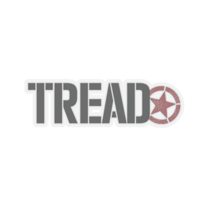 Tread Magazine Transparent Kiss-Cut Sticker