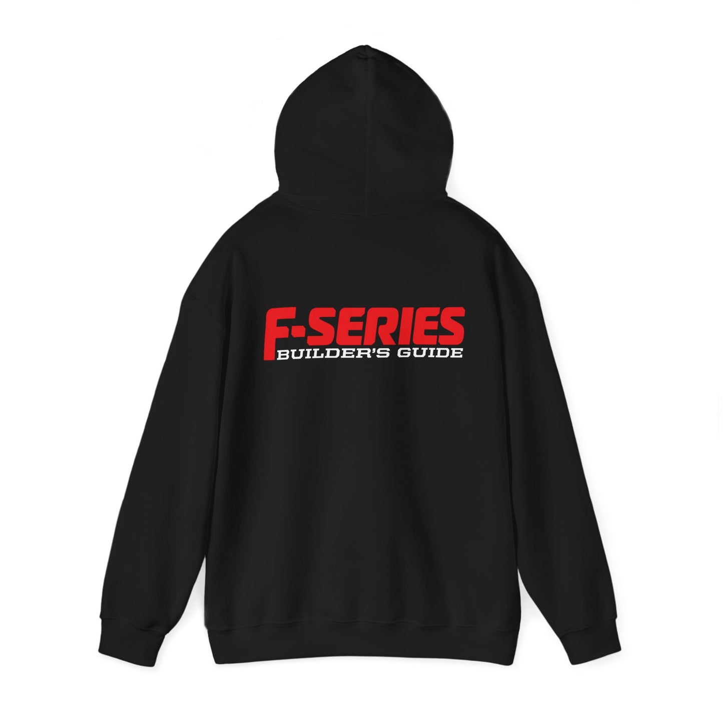 F-Series Hoodie Unisex Heavy Blend™ Black Hooded Sweatshirt