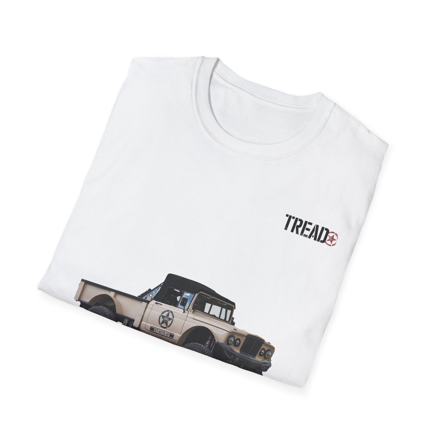 Tread BAJA BLITZ Desert Bomber Unisex Softstyle White Tee