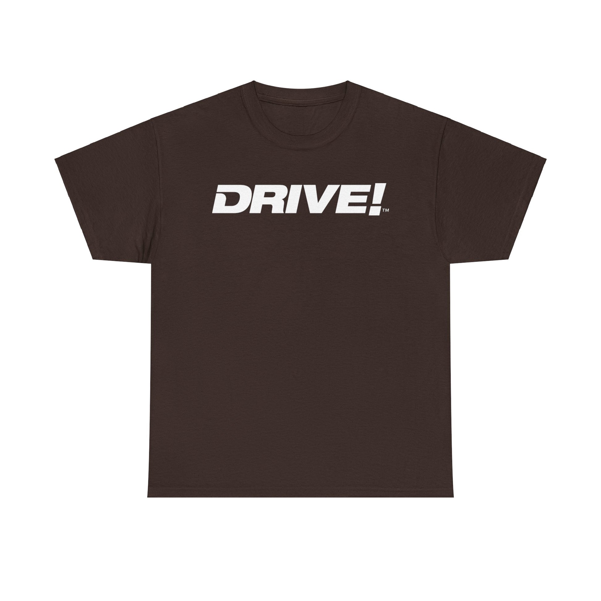 Drive Magazine T-Shirt Heavy Cotton Dark Chocolate Tee