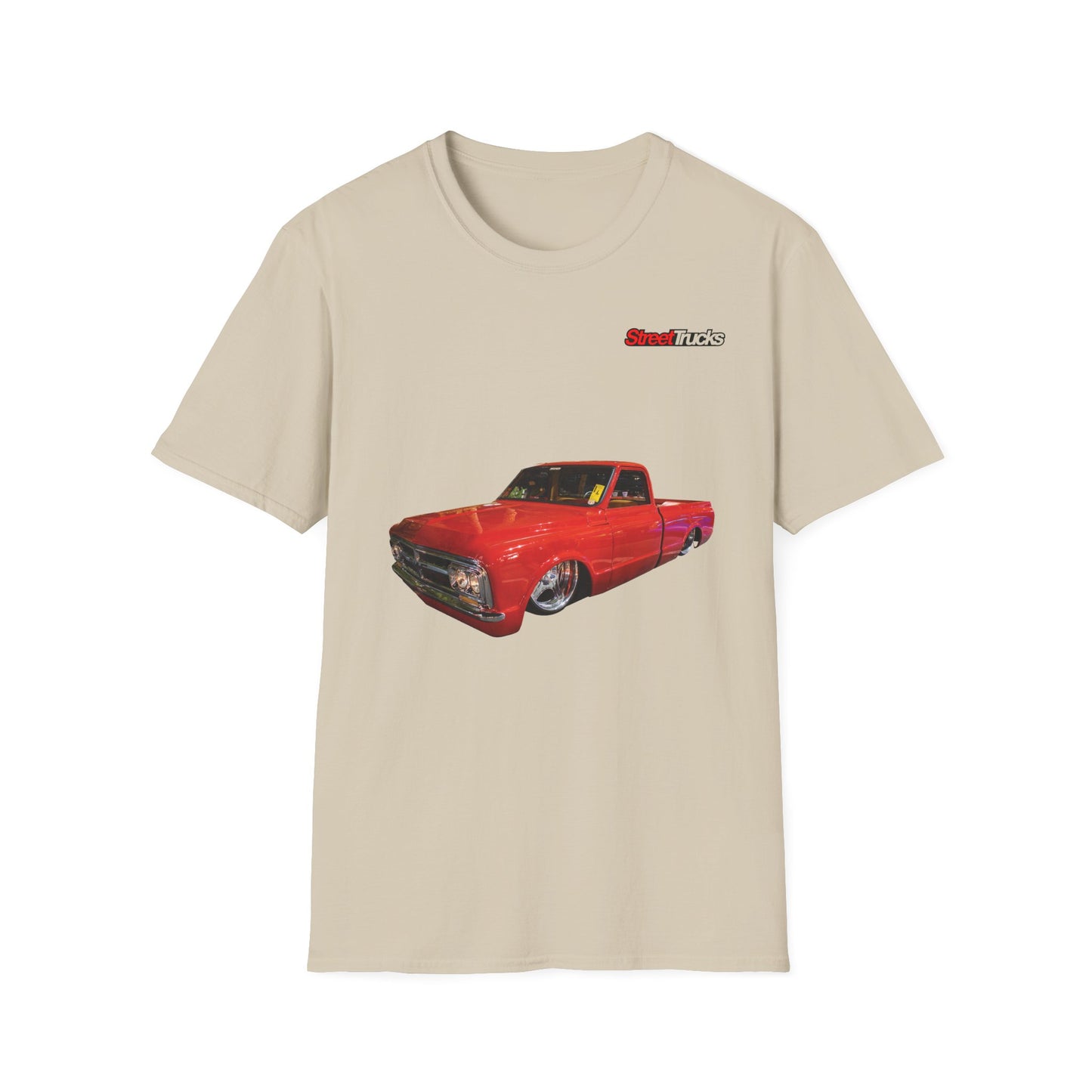 Street Trucks Unique Powered Low Rider Unisex Soft-Style T-Shirt