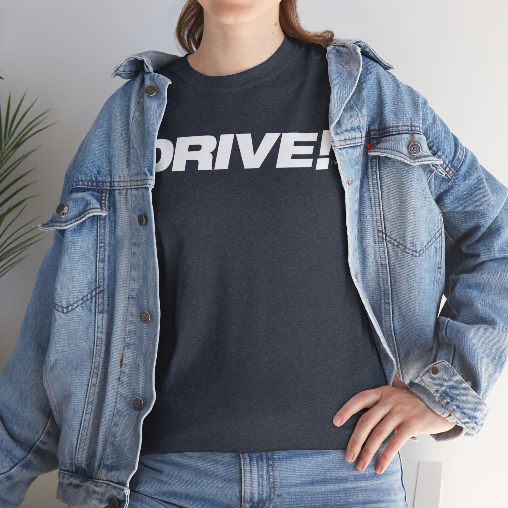 Drive Magazine Unisex Heather Navy T-Shirt